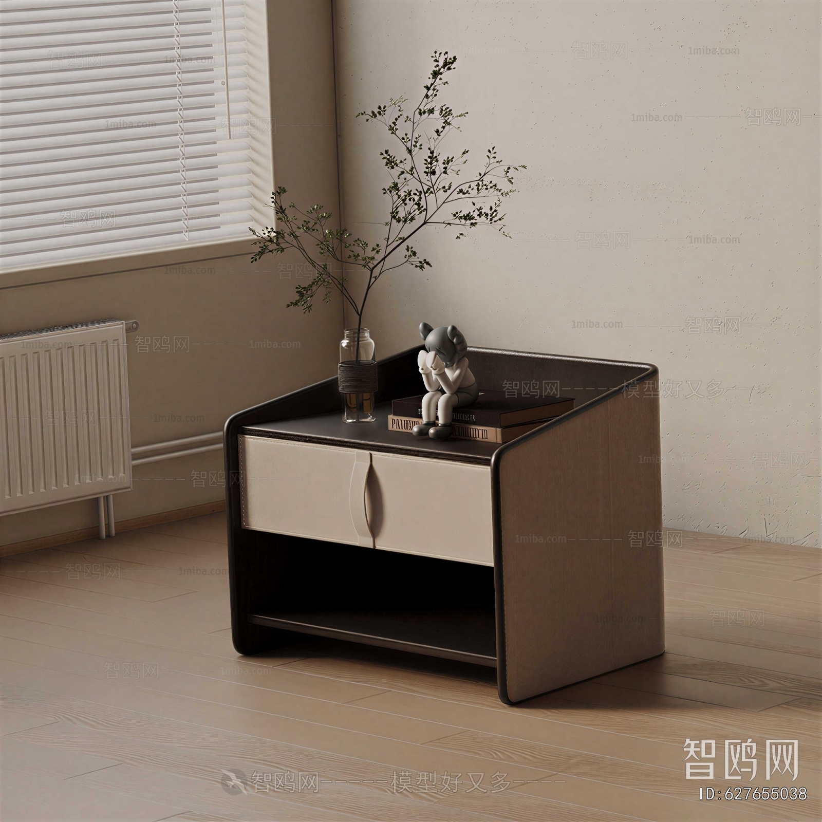 Modern Bedside Cupboard