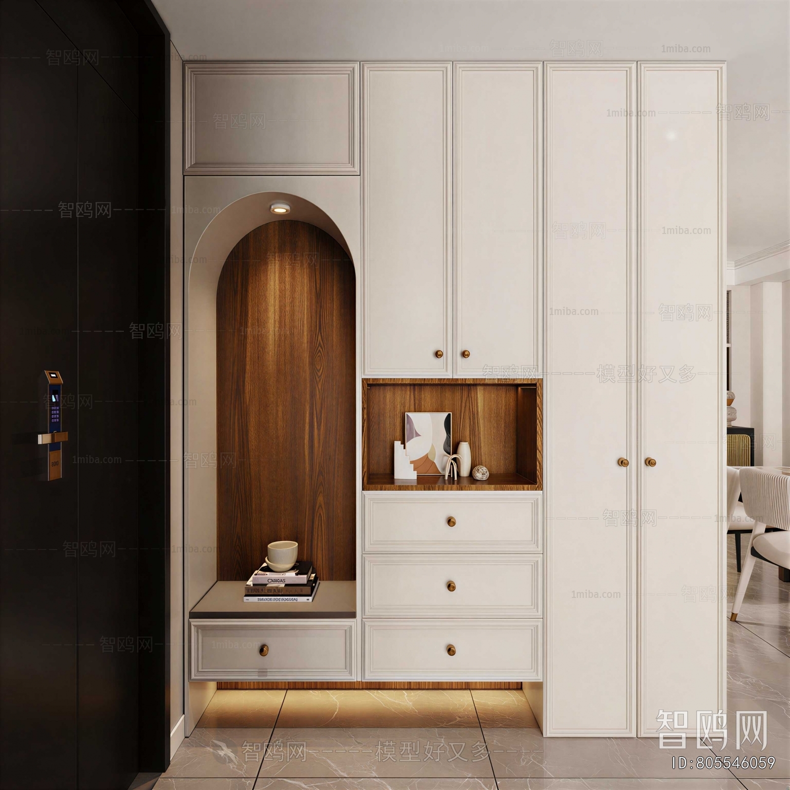 Modern Shoe Cabinet
