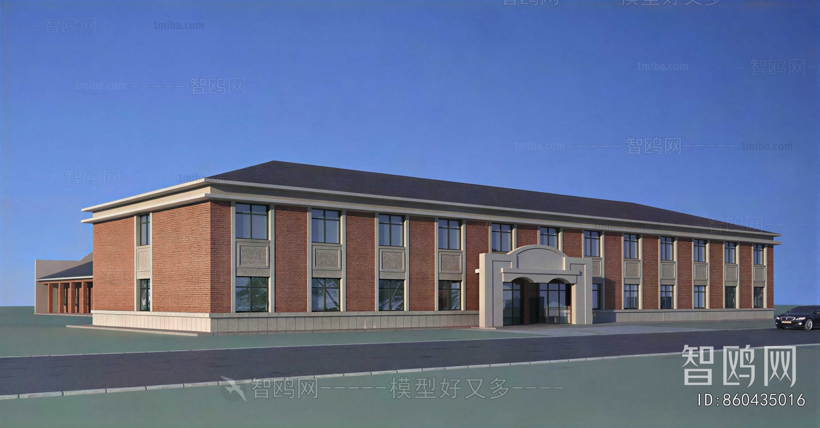New Chinese Style Public Building