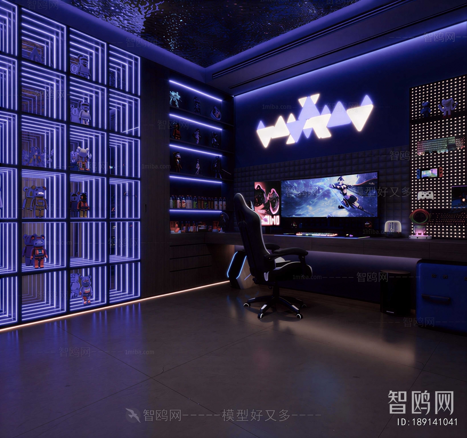 Modern E-sports Room