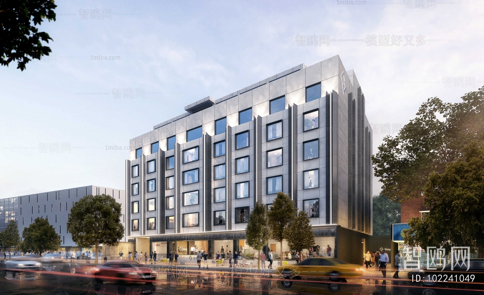 Modern Appearance Of Commercial Building