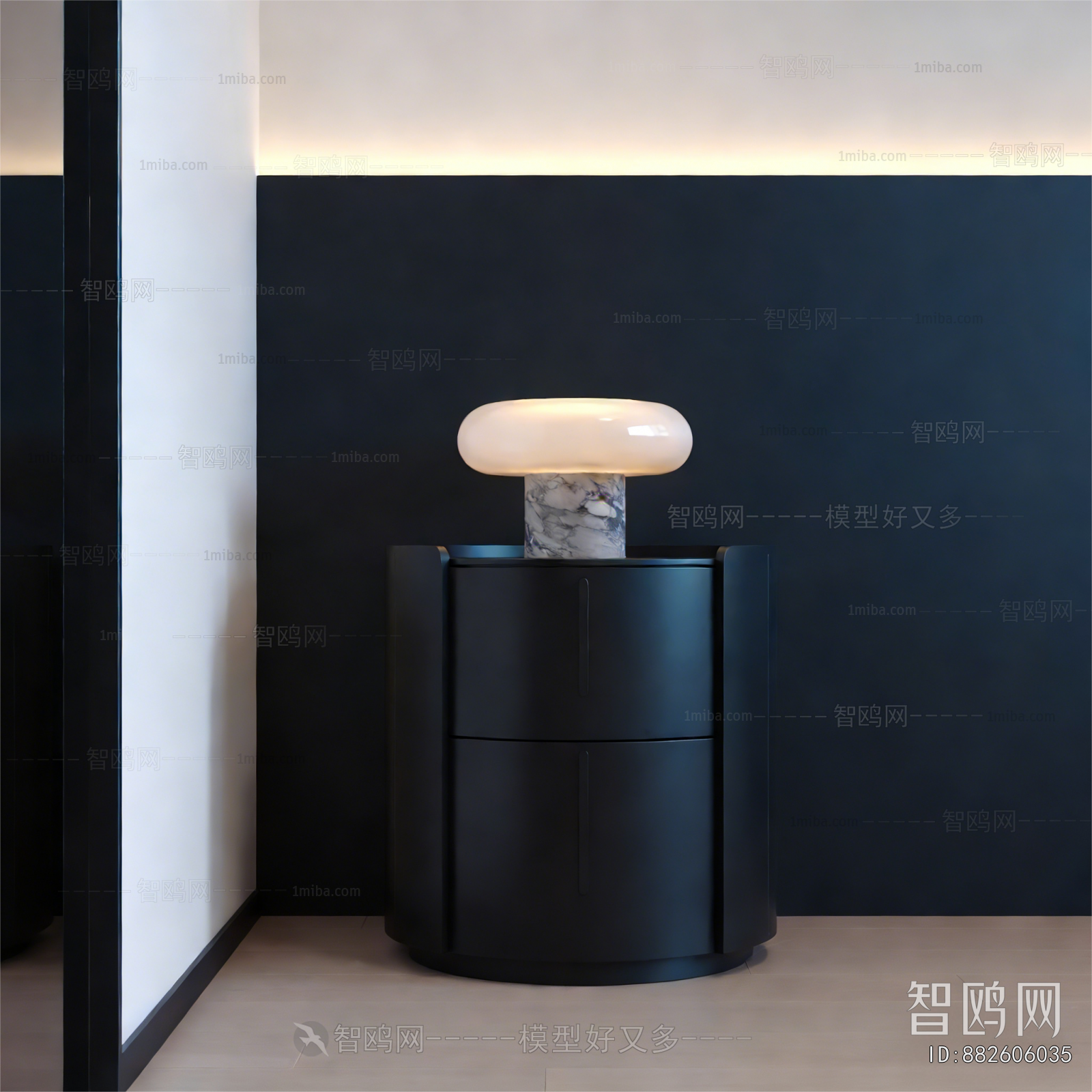 Modern Bedside Cupboard