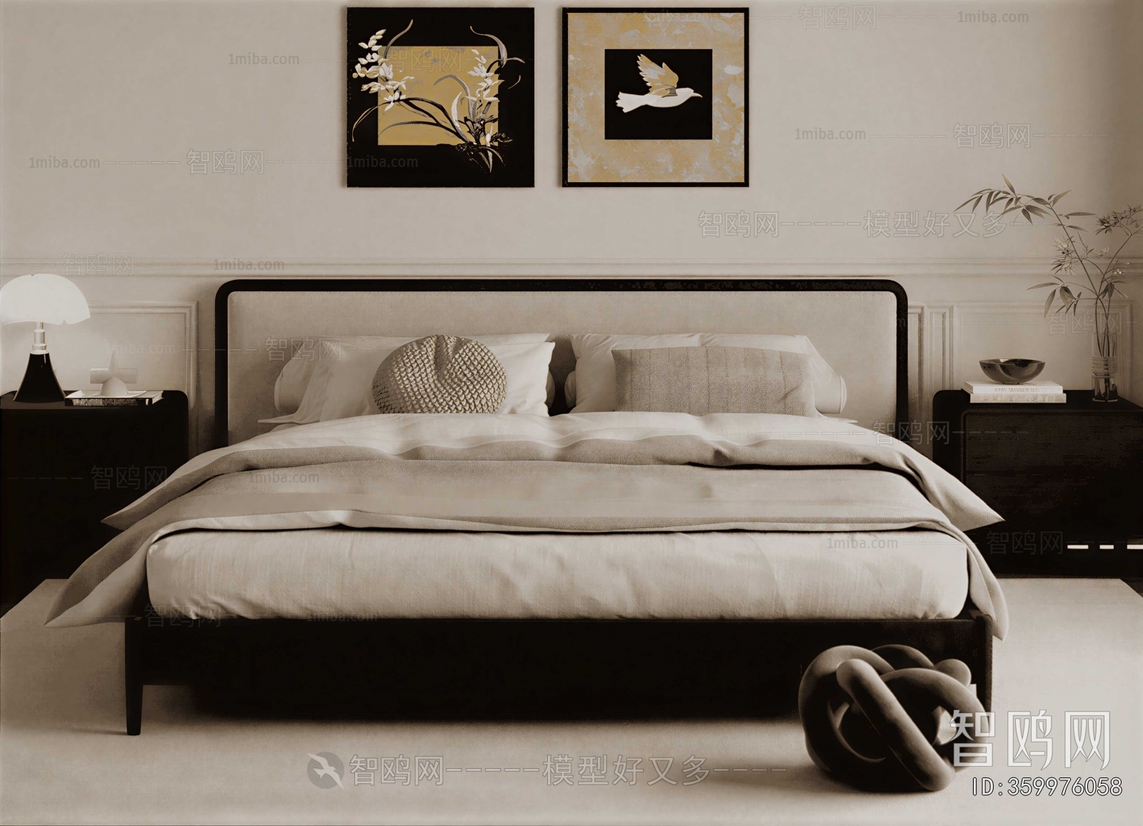 Modern Double Bed