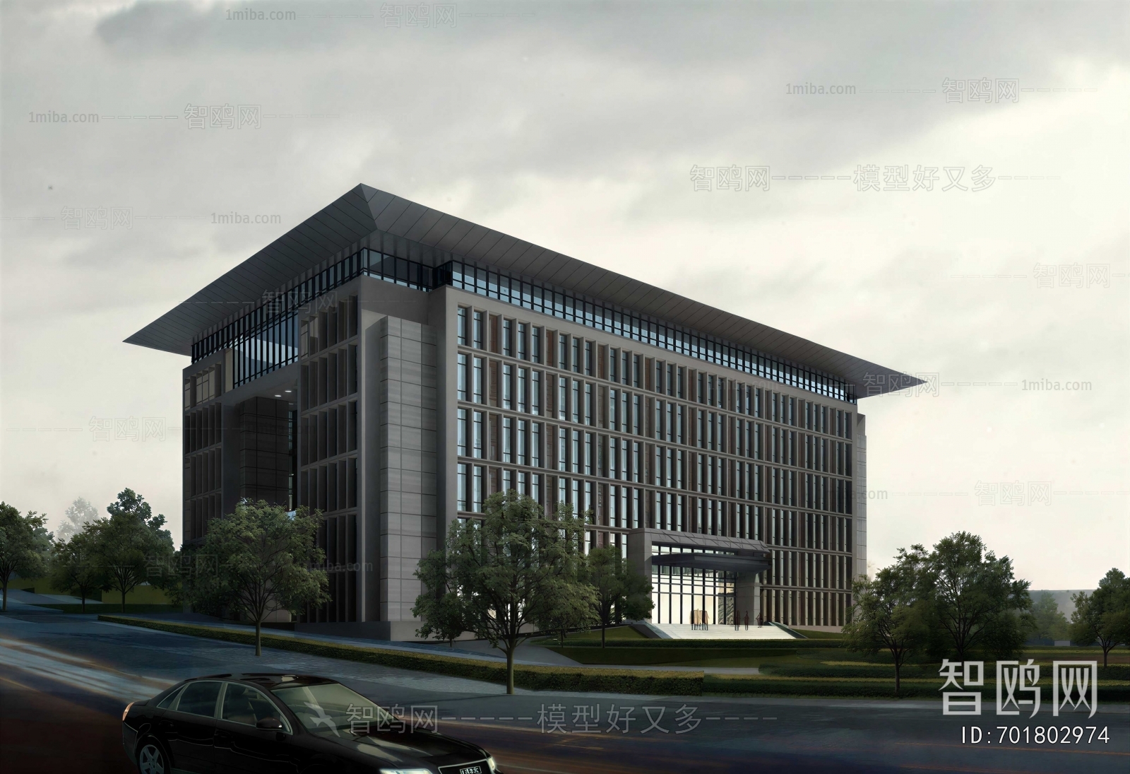 Modern Building Appearance
