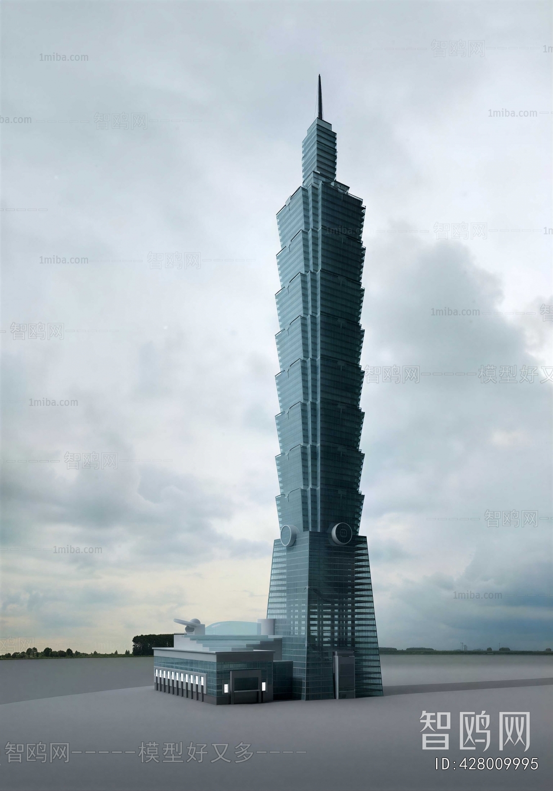 Modern Appearance Of Commercial Building