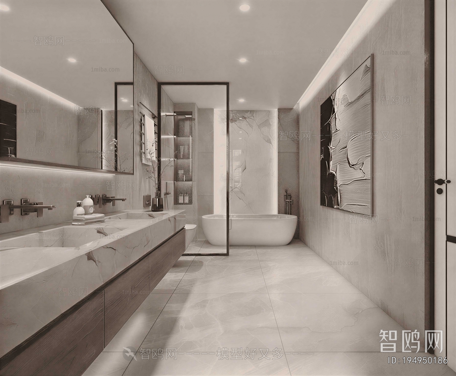 Modern Public Toilet