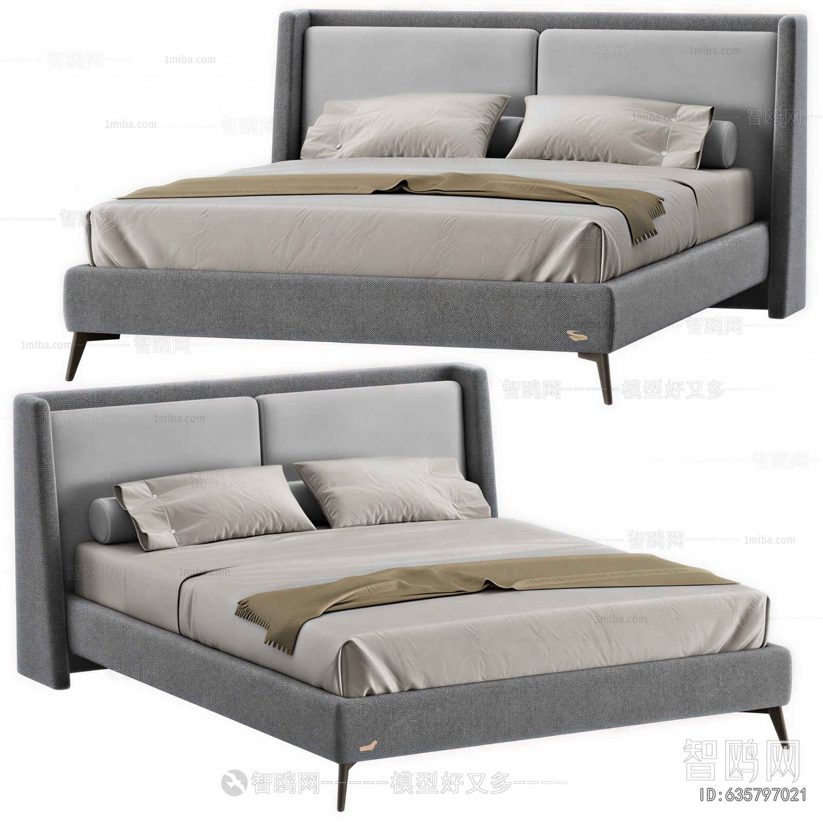 Modern Double Bed