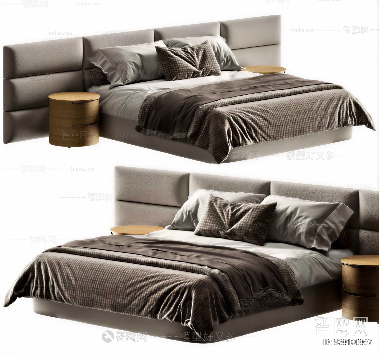 Modern Double Bed