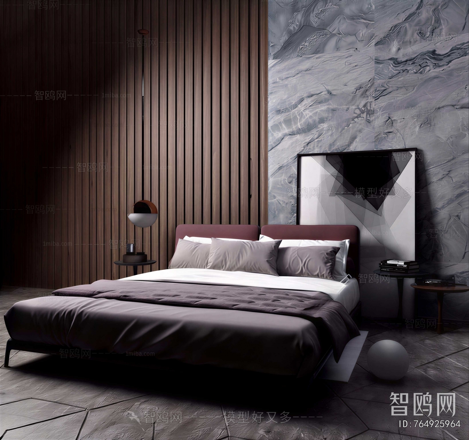 Modern Double Bed