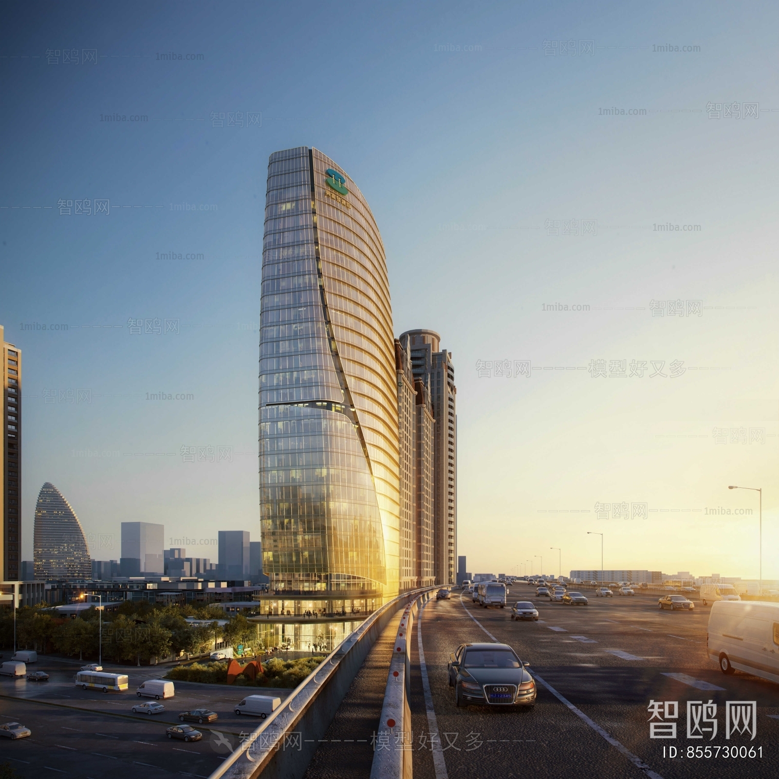 Modern Appearance Of Commercial Building