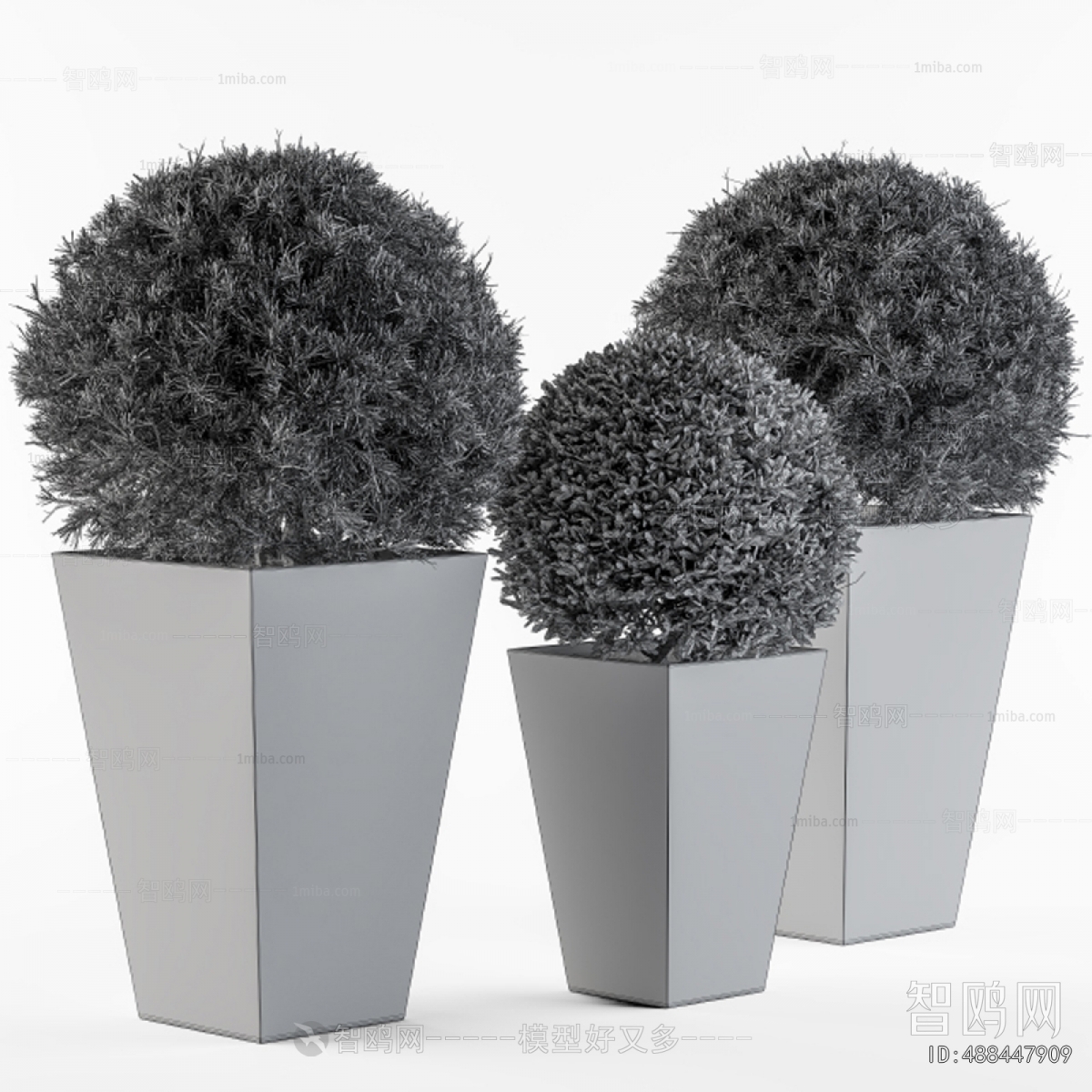 Modern Flower Bed, Flower Bowl, Flower Box