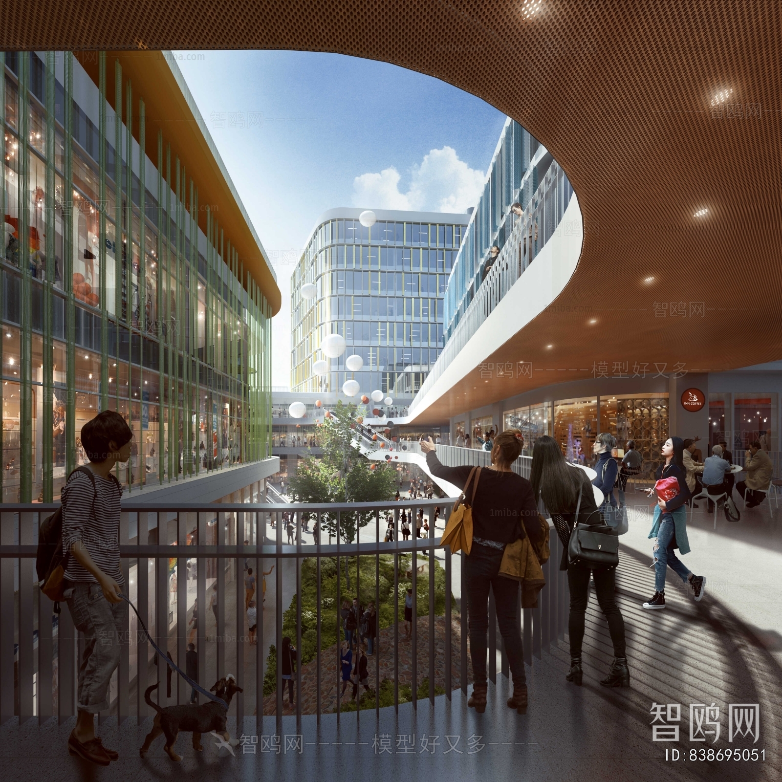 Modern Shopping Mall
