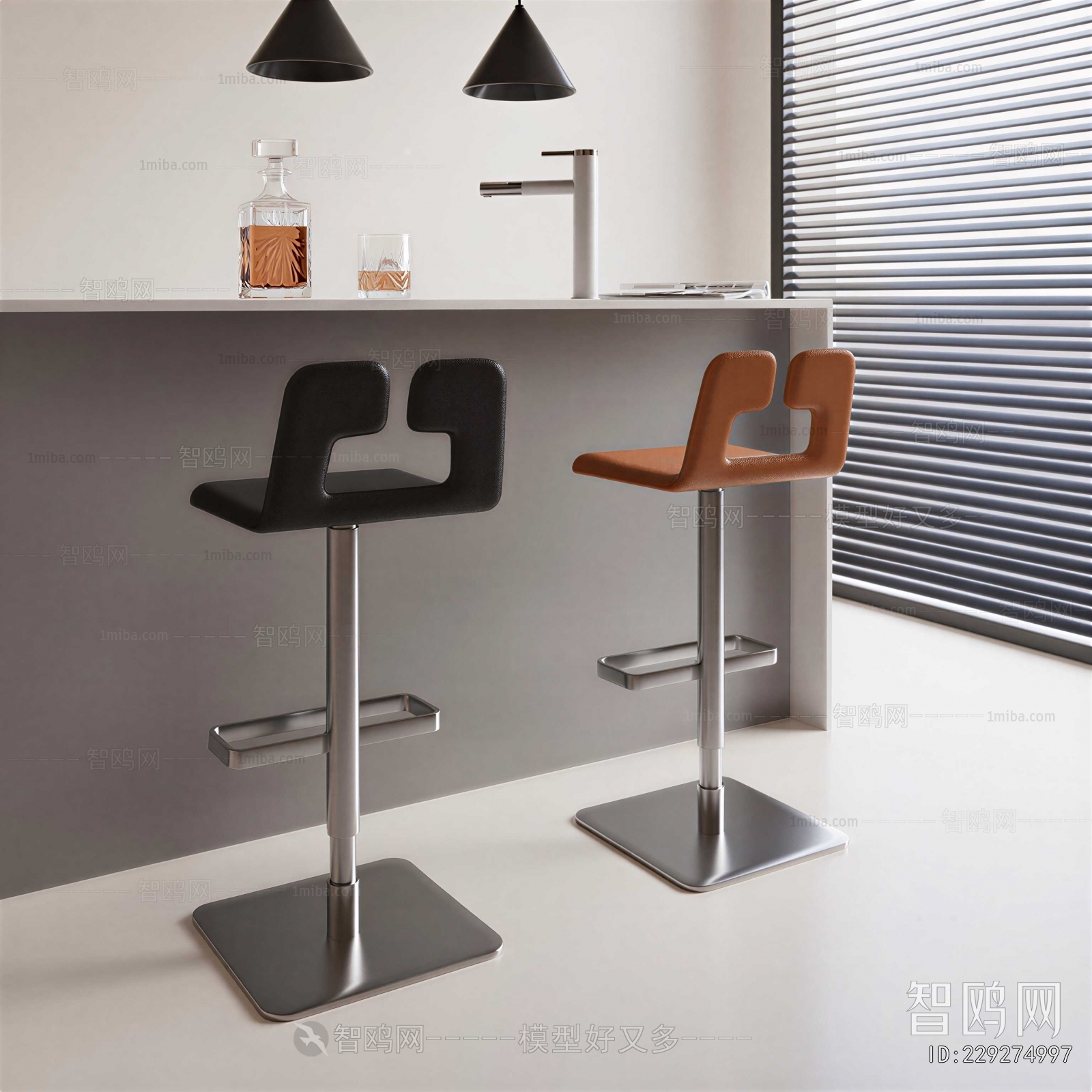 Modern Counter Bar