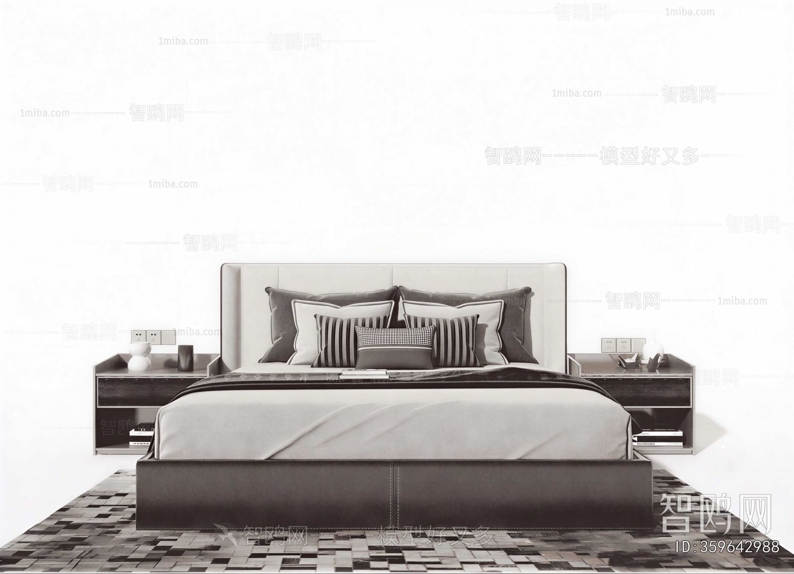 Modern Double Bed
