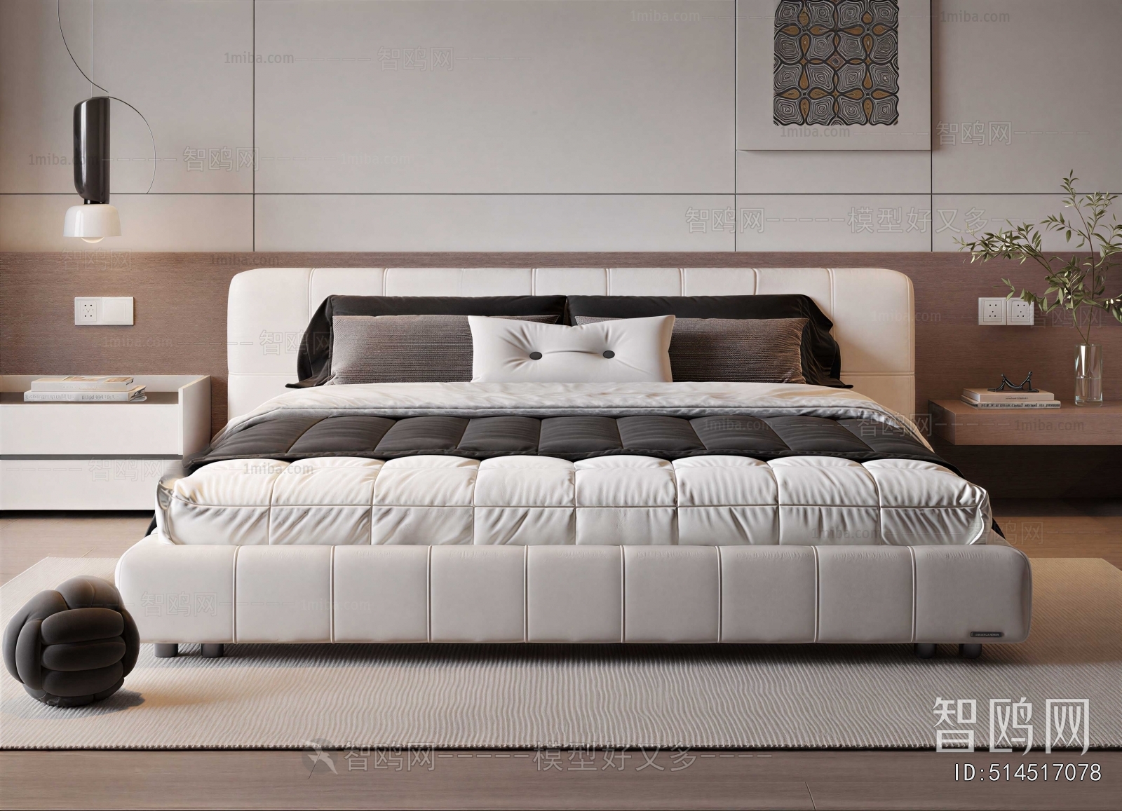 Modern Double Bed