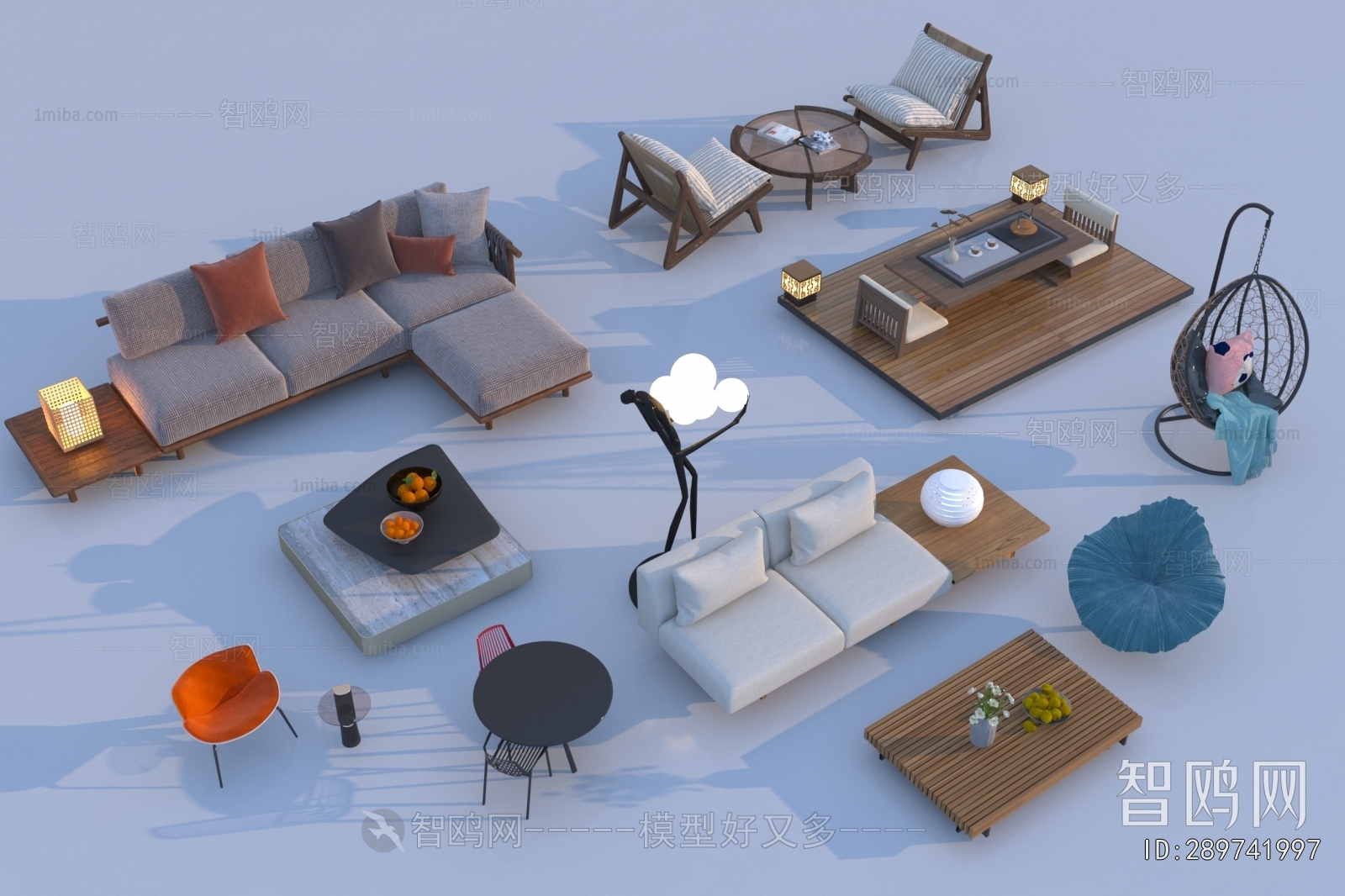 Modern Outdoor Sofa