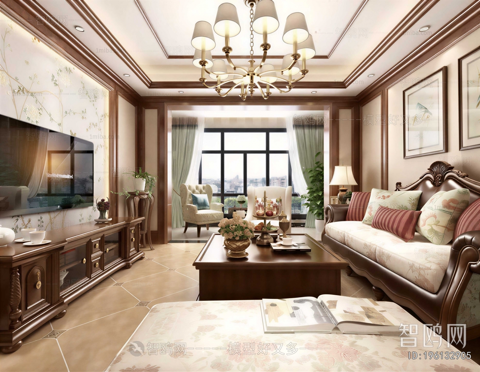 European Style A Living Room