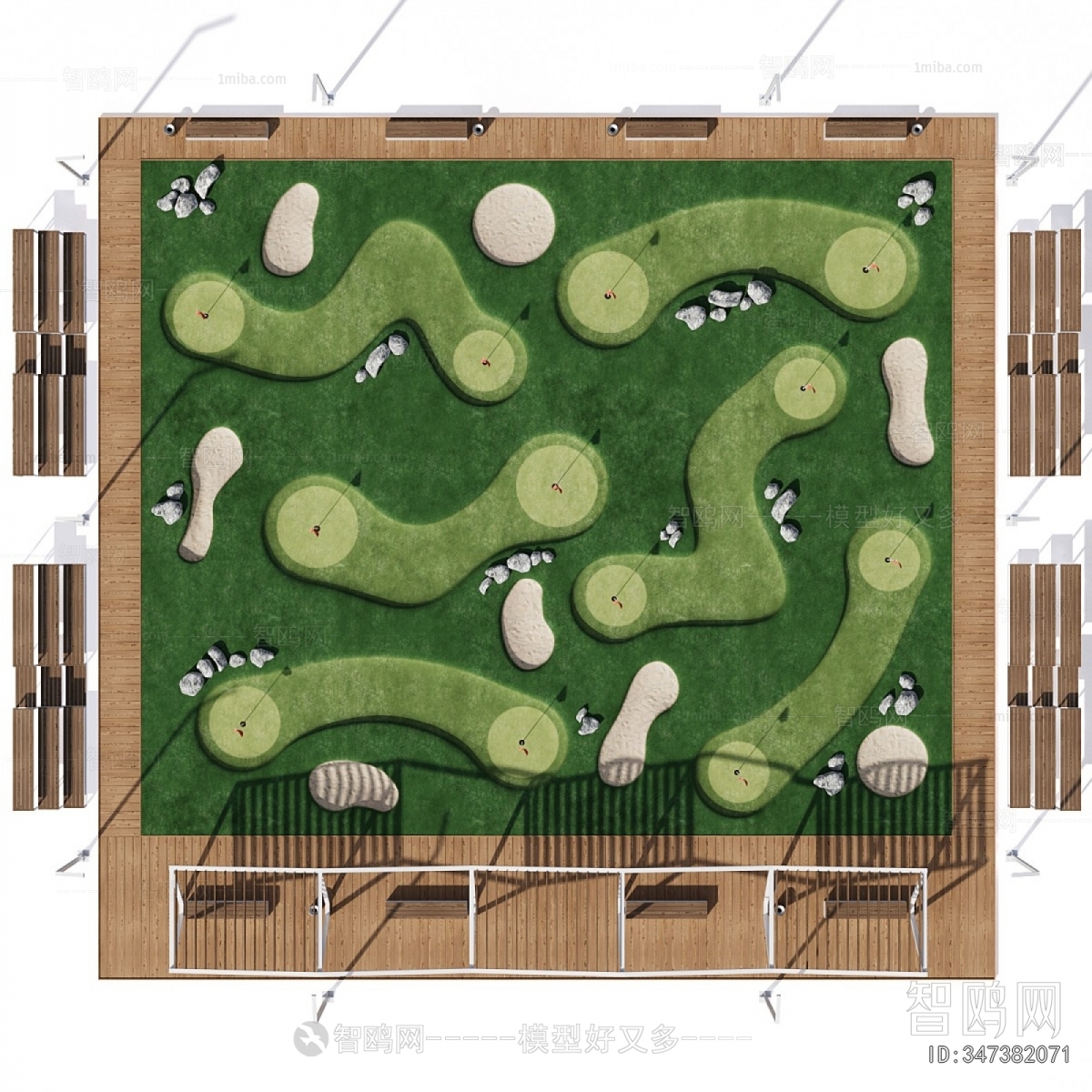 Modern Outdoor Sports Stadium