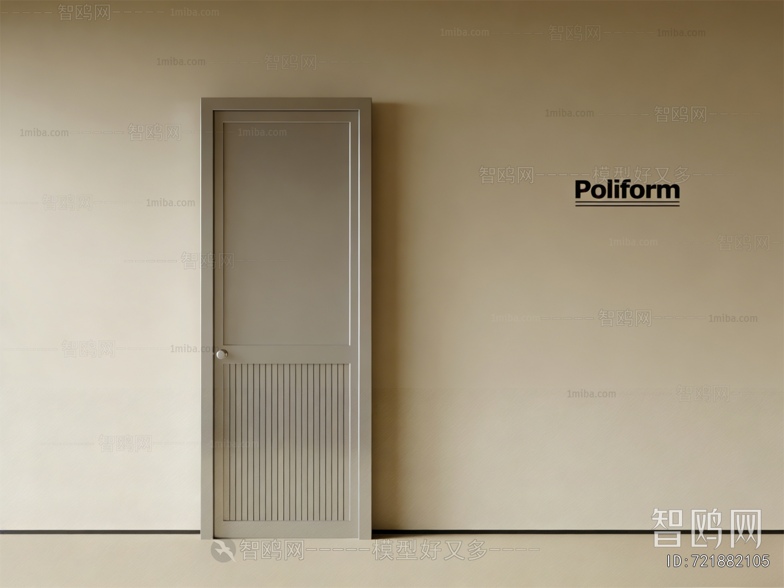 Modern Single Door