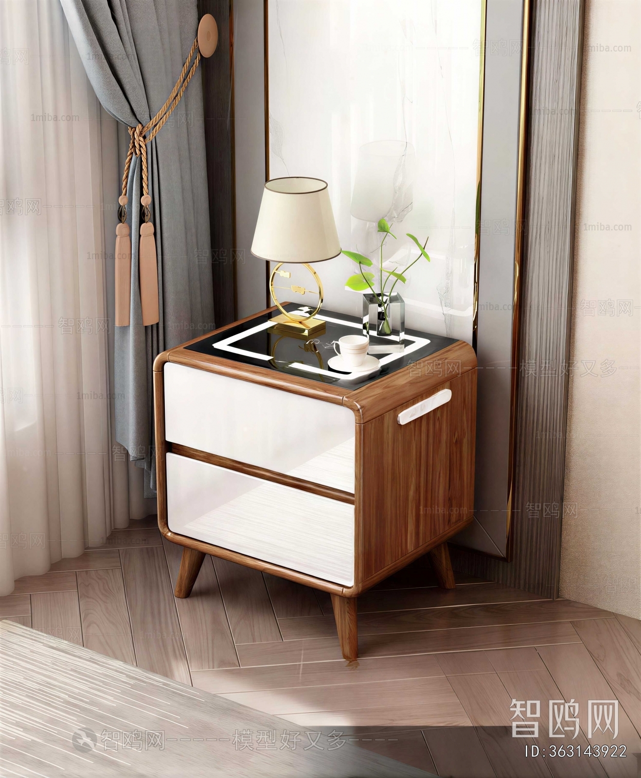 Modern Bedside Cupboard