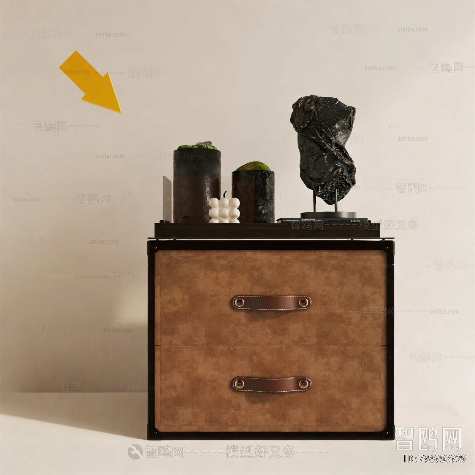 Modern Bedside Cupboard