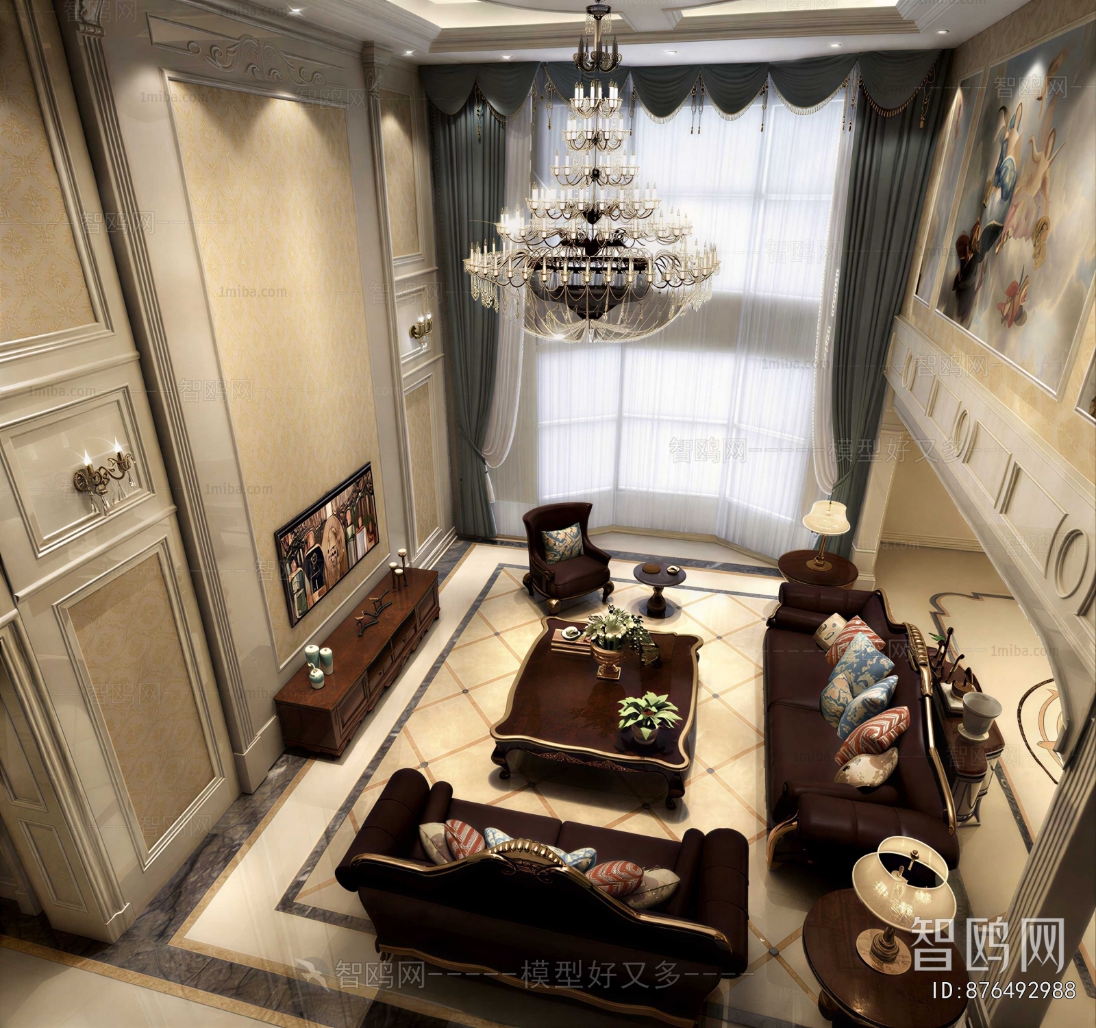 European Style A Living Room