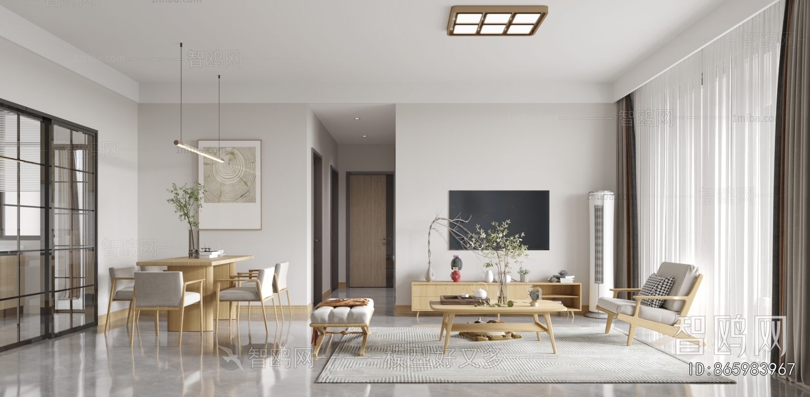 Japanese Style A Living Room