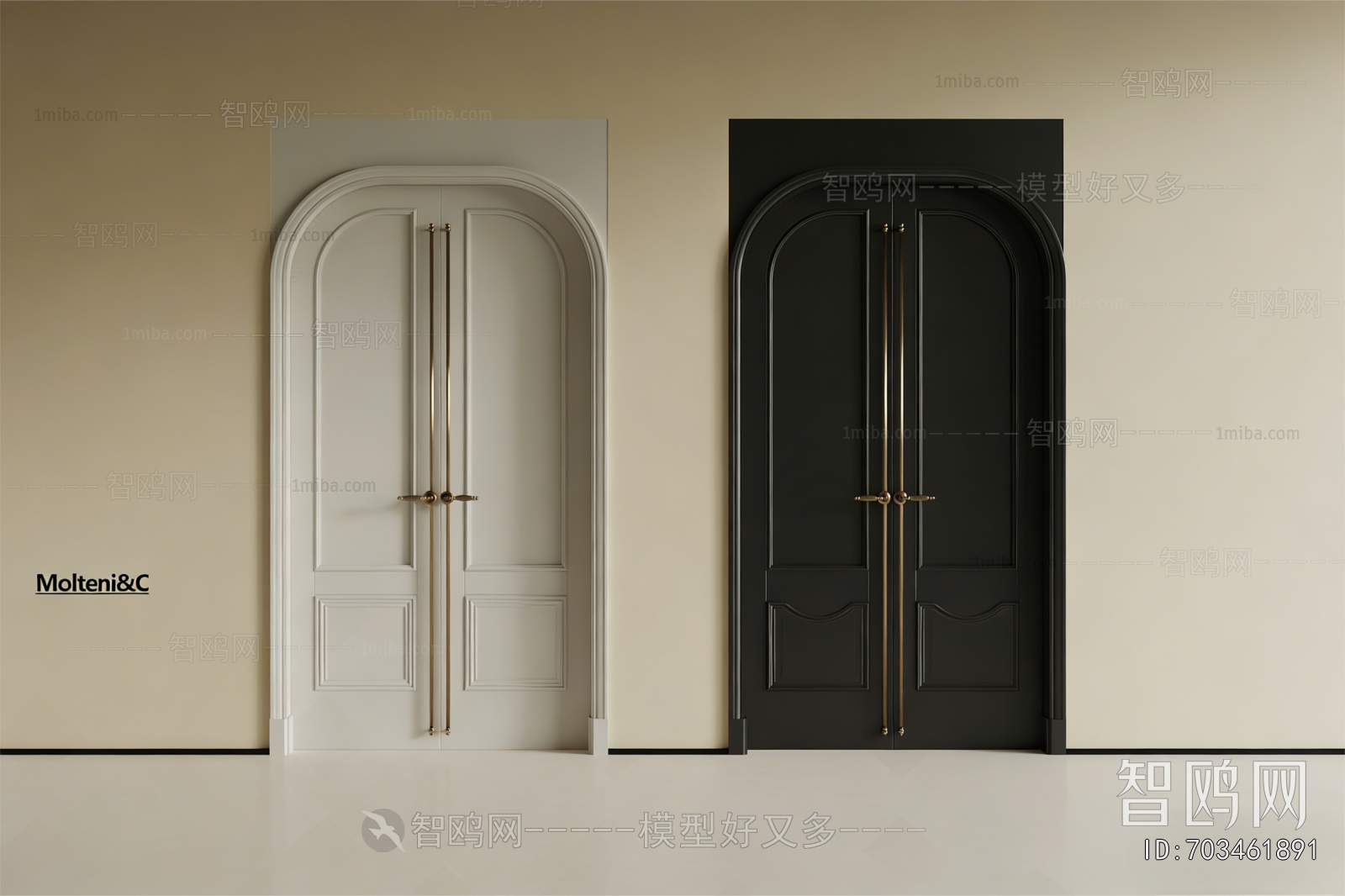 French Style Double Door