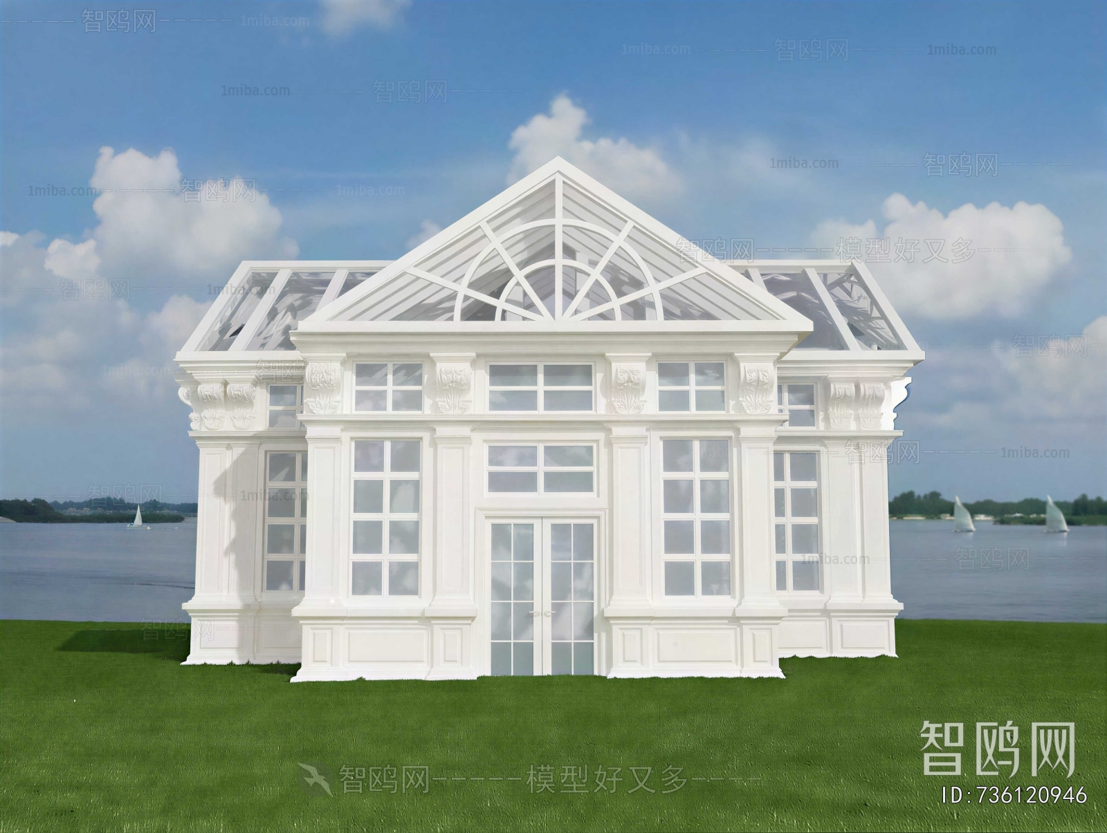 Simple European Style Detached Villa