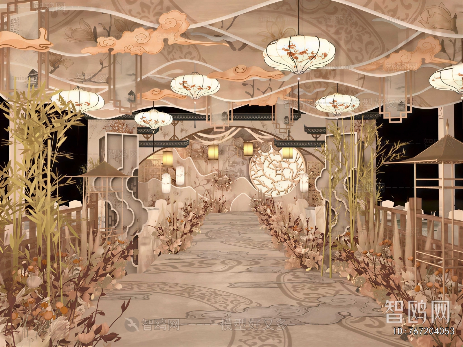 New Chinese Style Banquet Hall