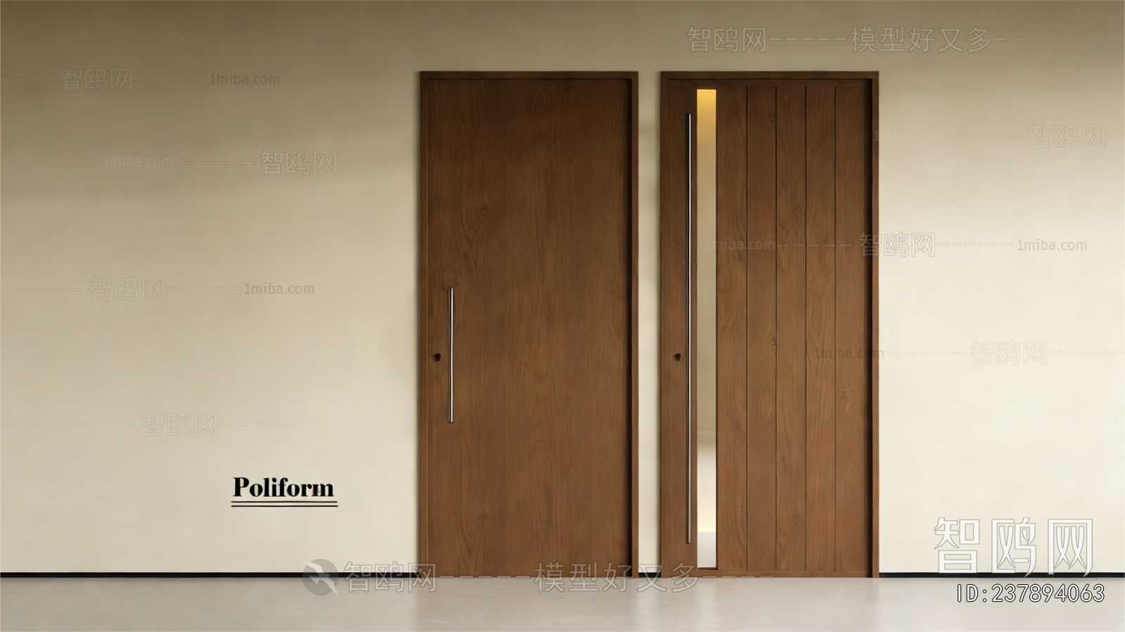 Modern Single Door