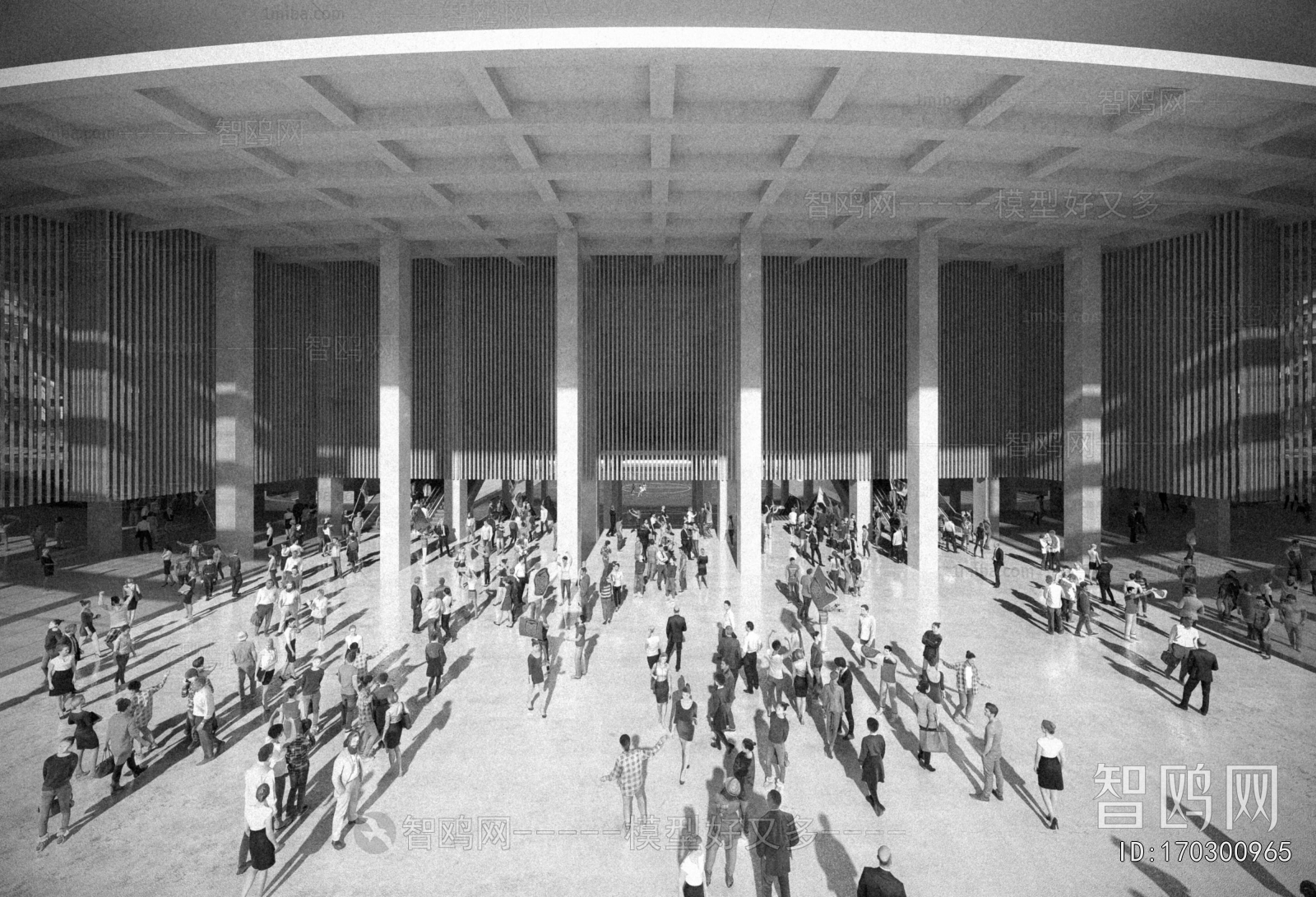 Modern Shopping Mall