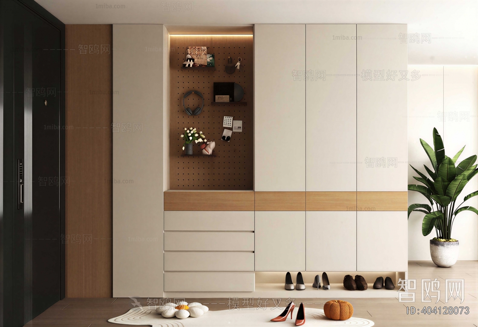Modern Shoe Cabinet