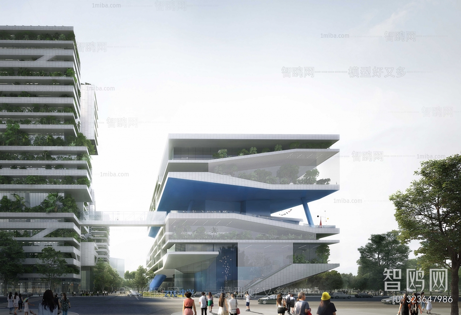 Modern Appearance Of Commercial Building