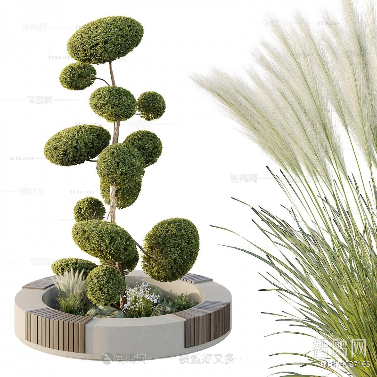 Modern Flower Bed, Flower Bowl, Flower Box