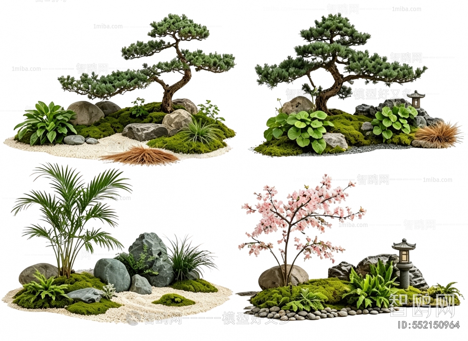 New Chinese Style Plant Landscaping