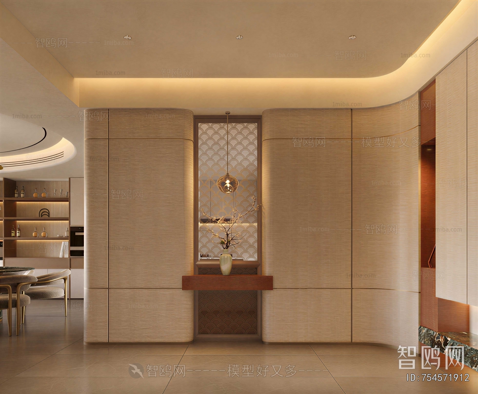 Modern Hallway