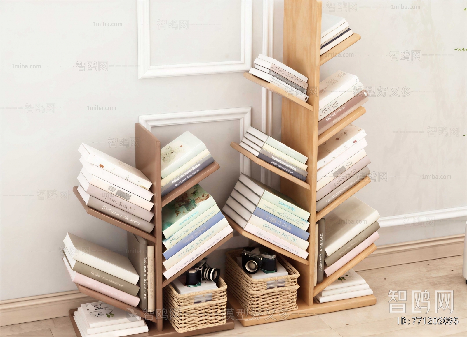 Nordic Style Bookshelf