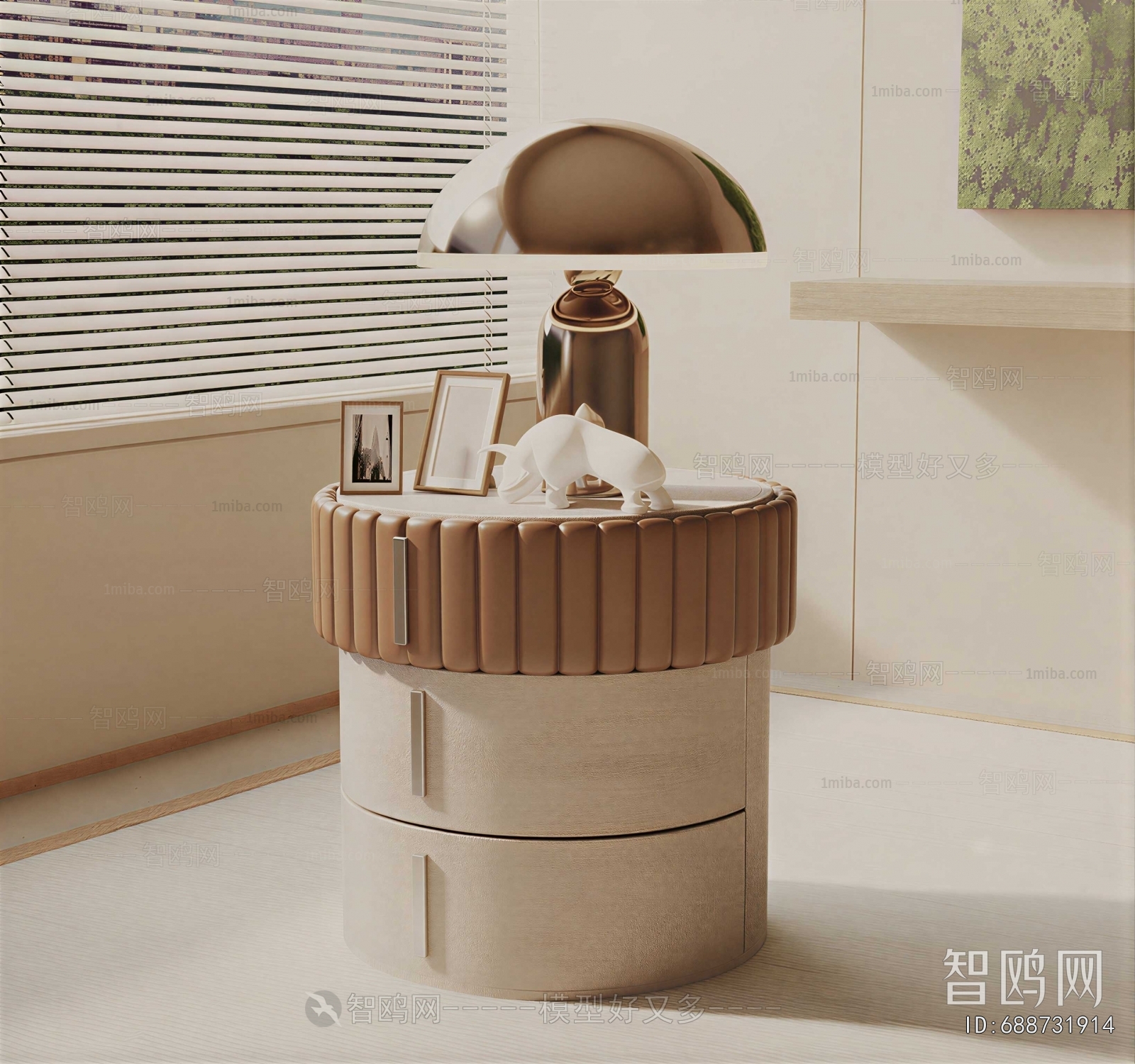 Modern Bedside Cupboard