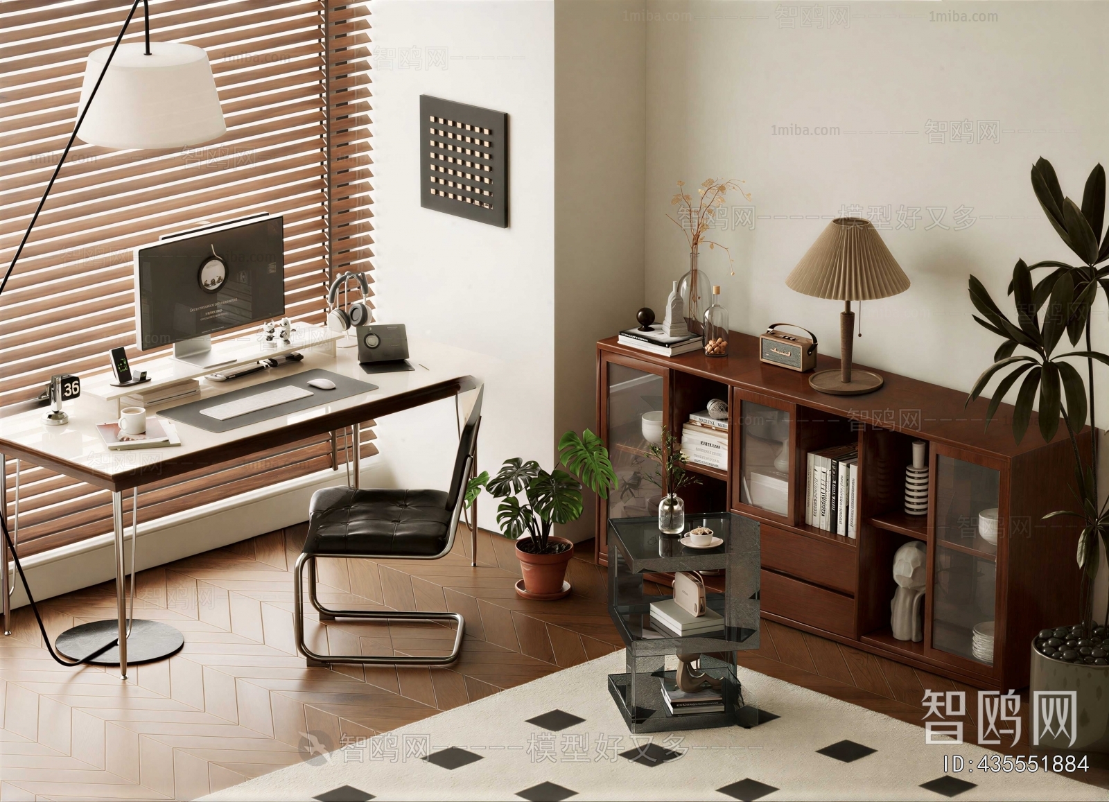 Modern Computer Desk And Chair