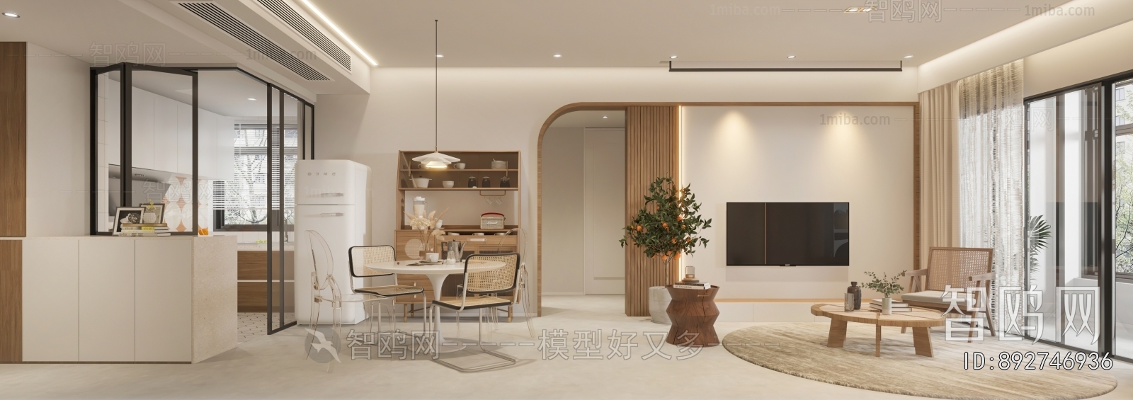 Japanese Style A Living Room
