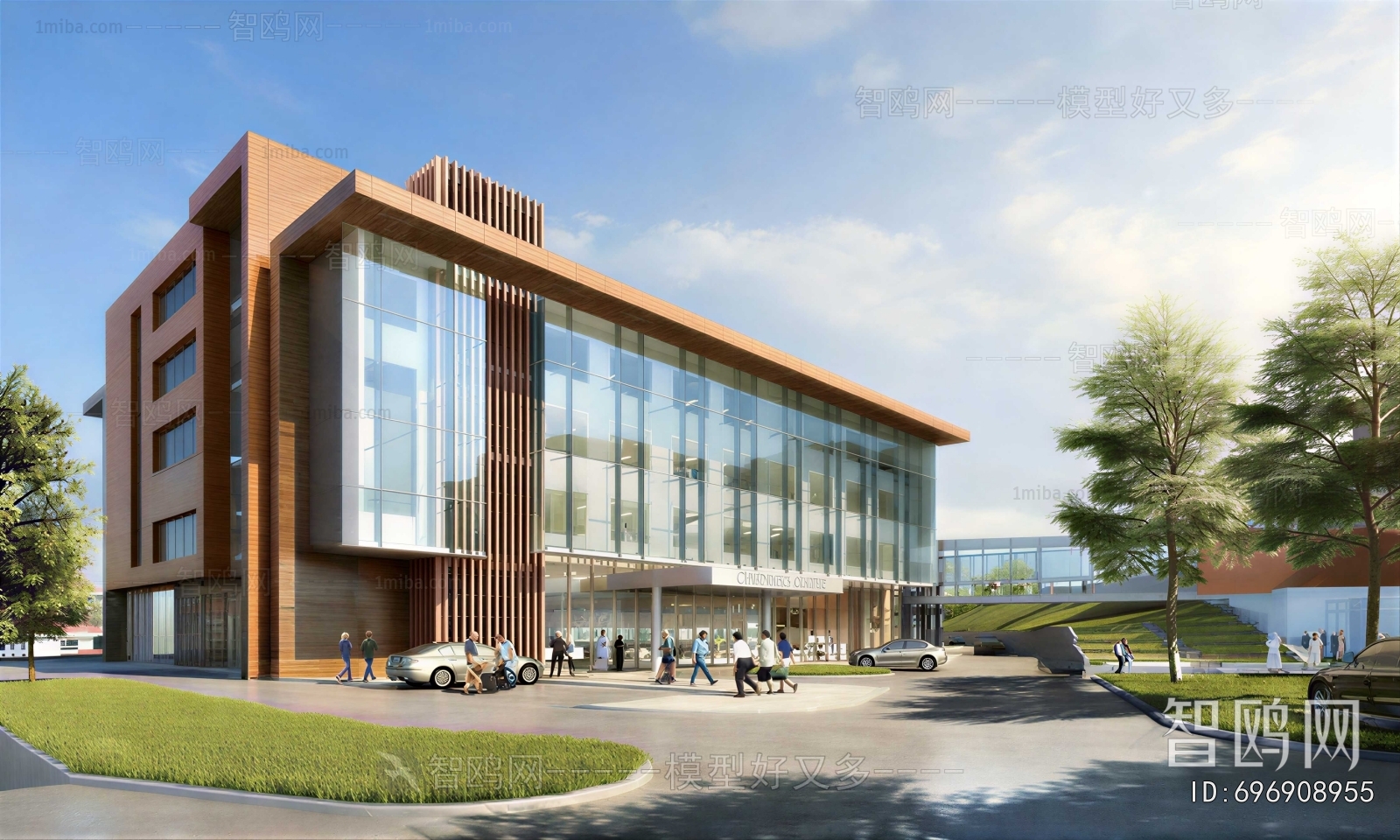 Modern Appearance Of Commercial Building