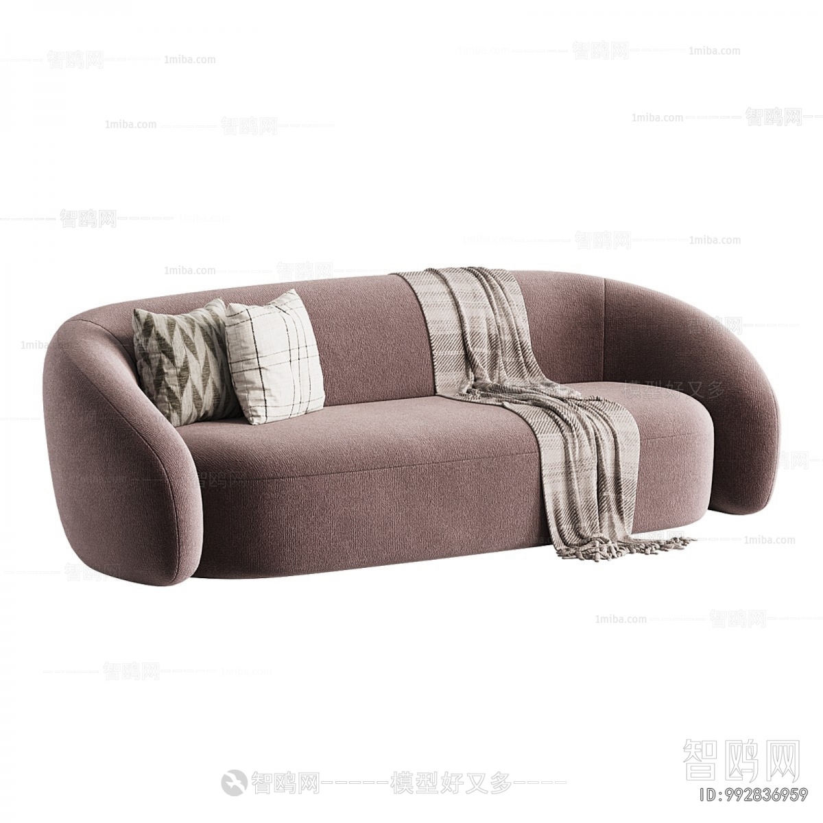 Modern Curved Sofa