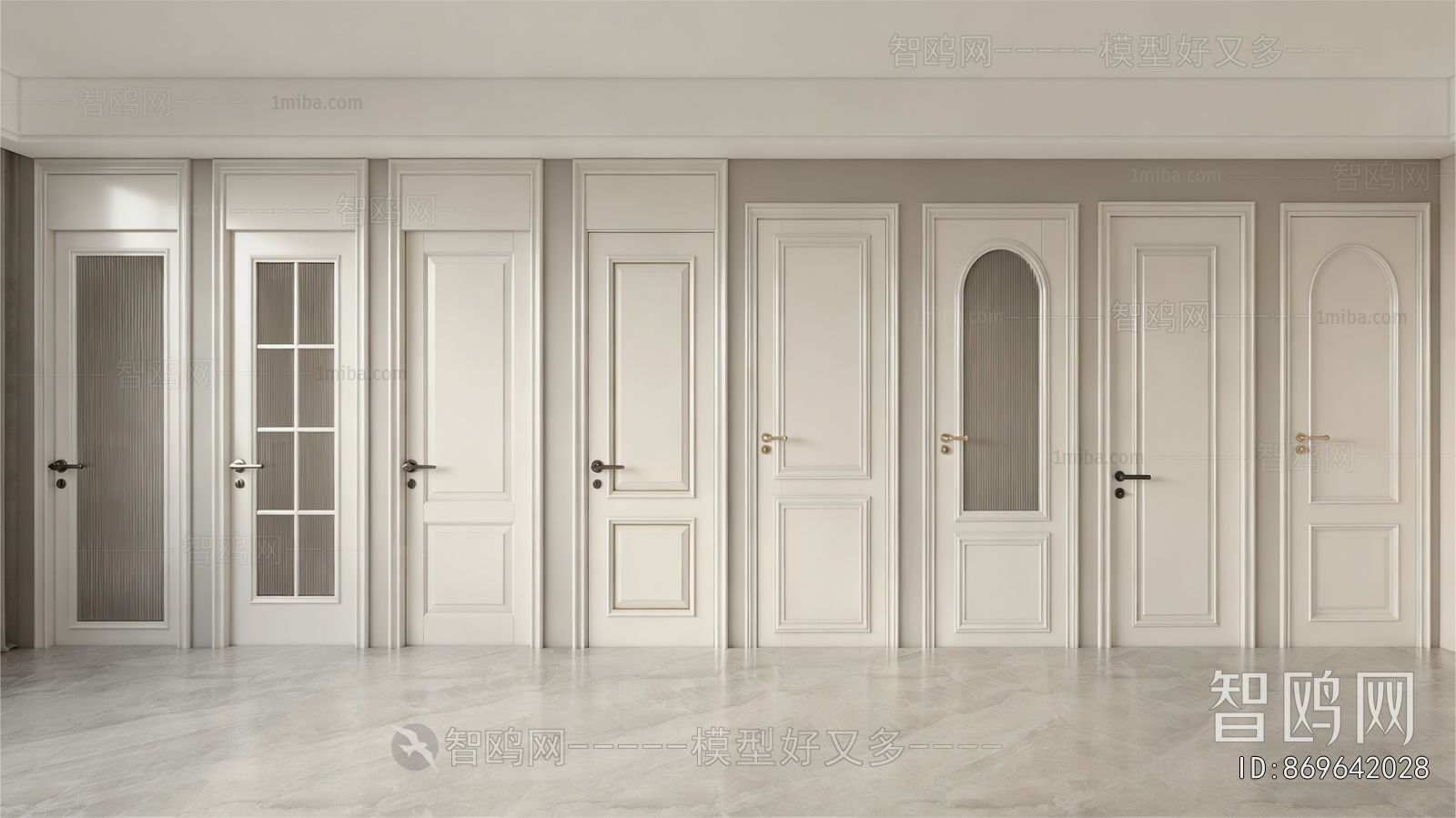 French Style Single Door