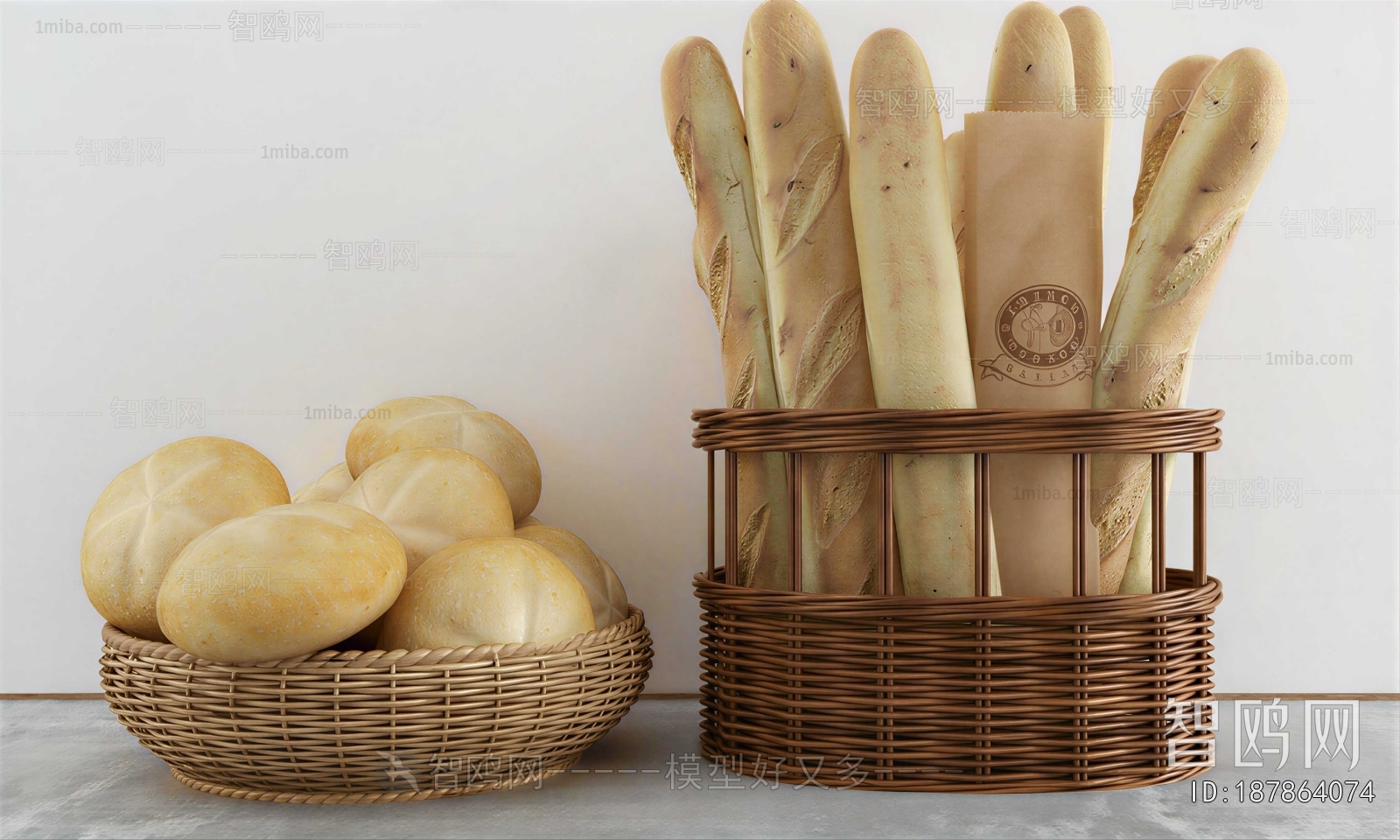 Modern Bread Cake