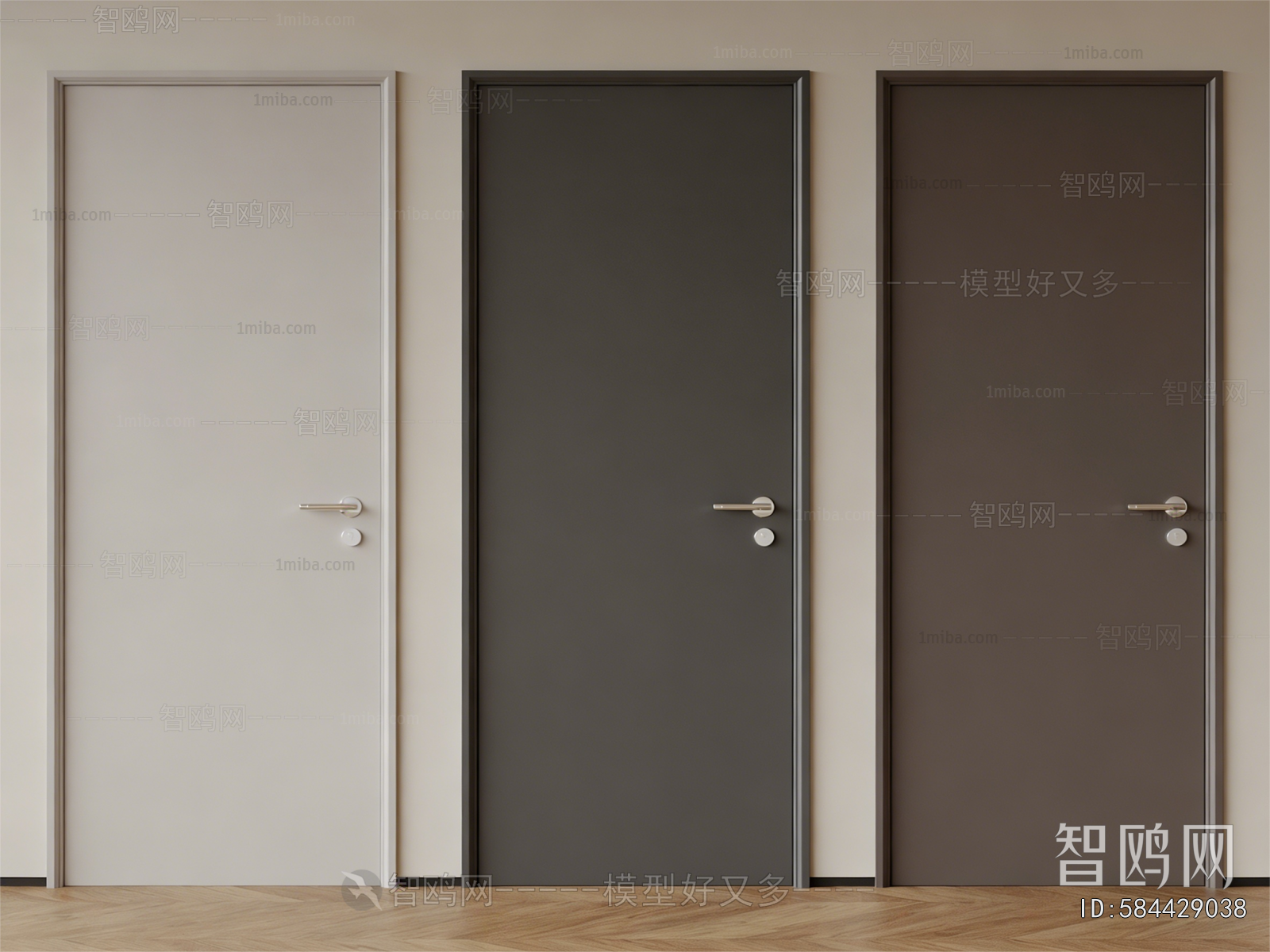 Modern Single Door