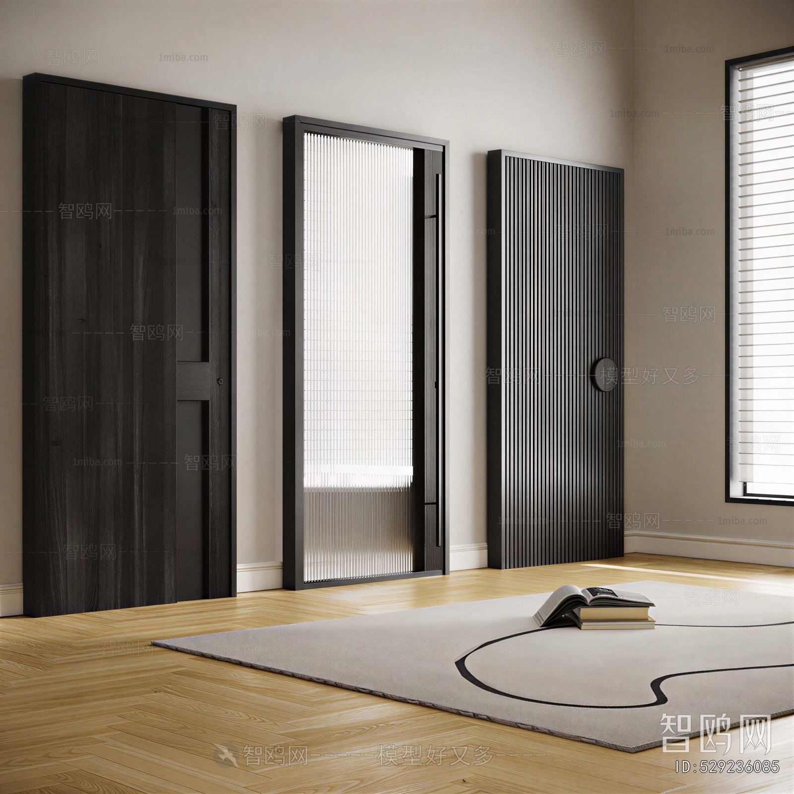 Modern Single Door