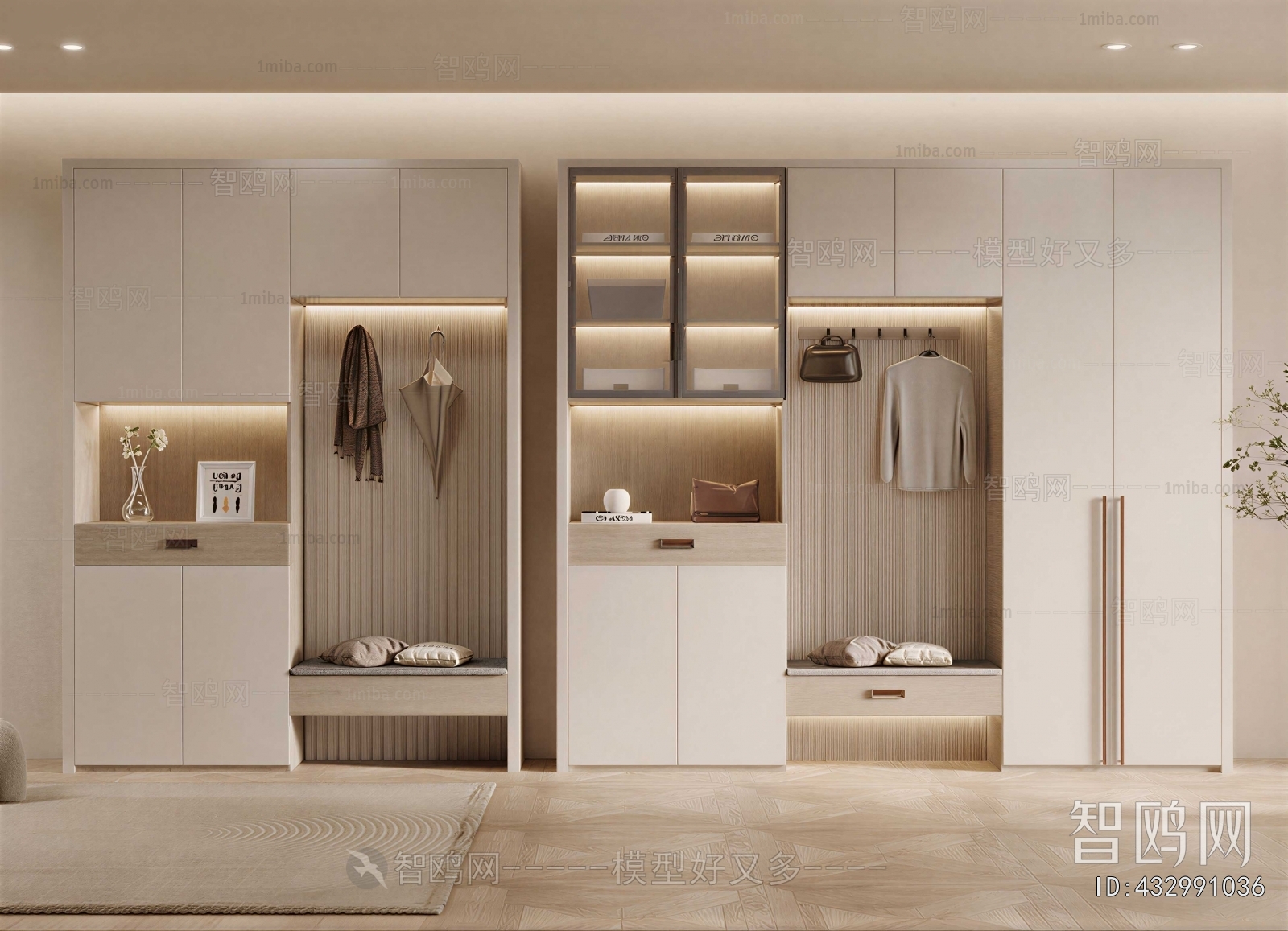 Modern Shoe Cabinet