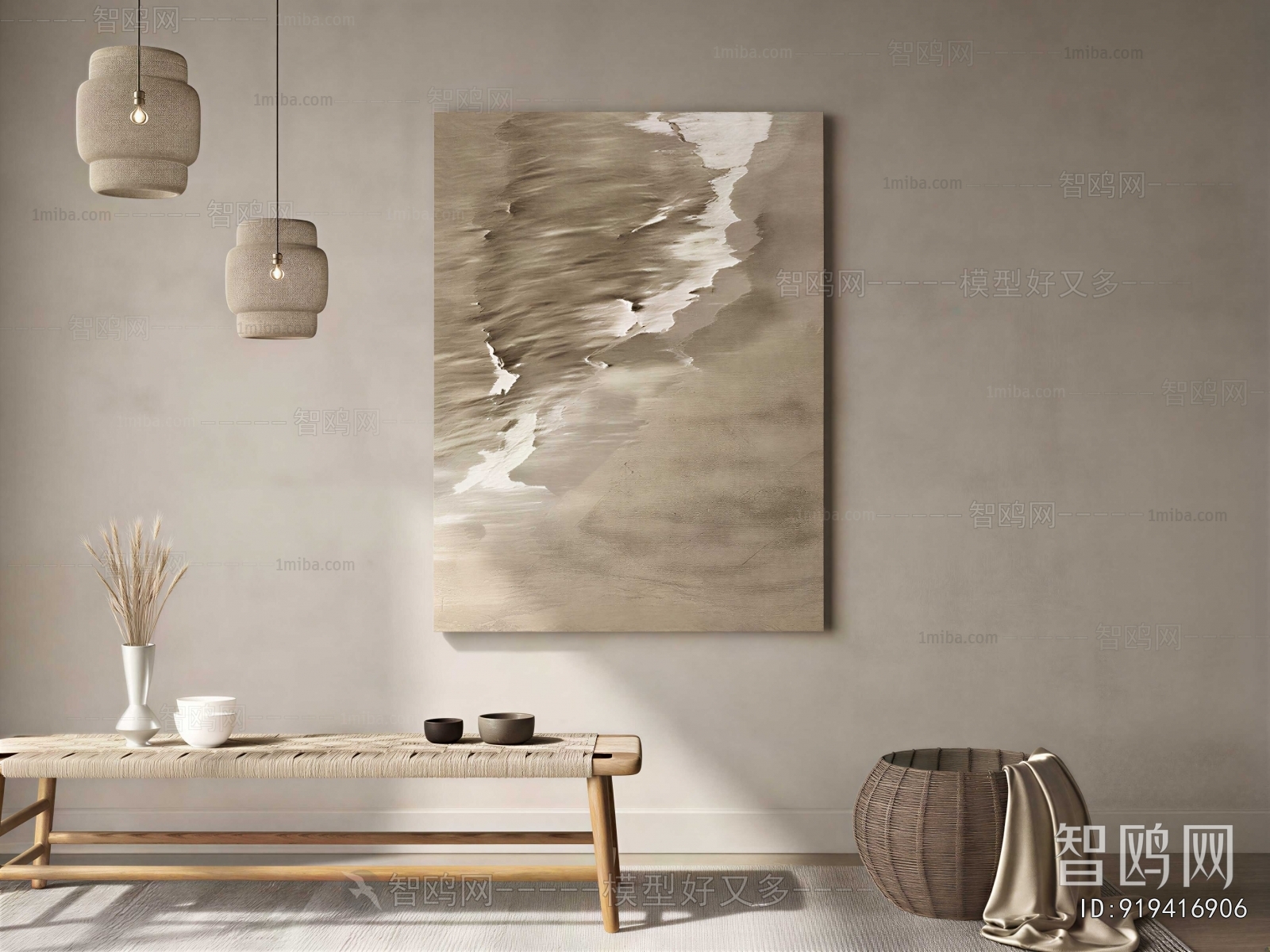 Wabi-sabi Style Painting