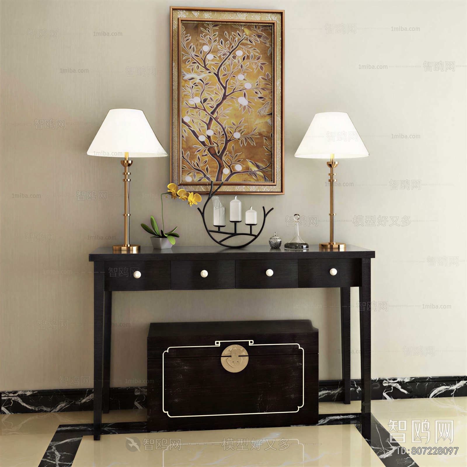 New Chinese Style Console